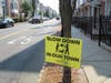 These signs were put up in Woodbridge last Friday, July 17.