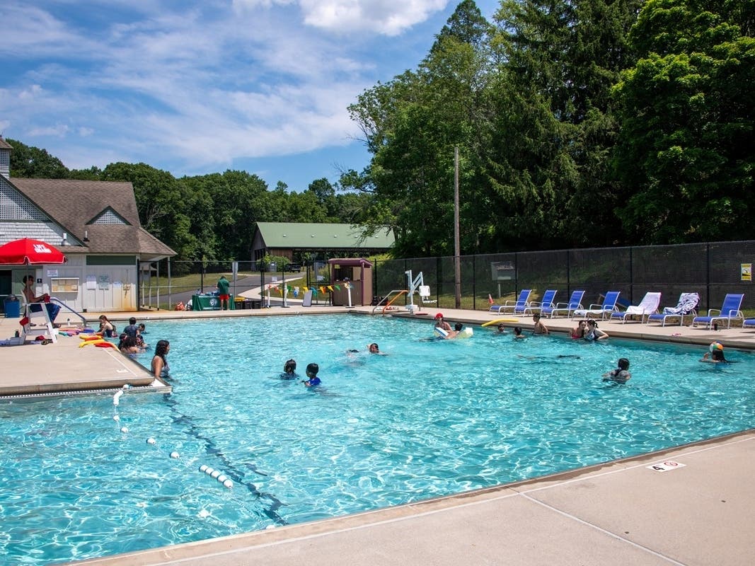 The county-run pool at Big Brook Park in Marlboro Twp.