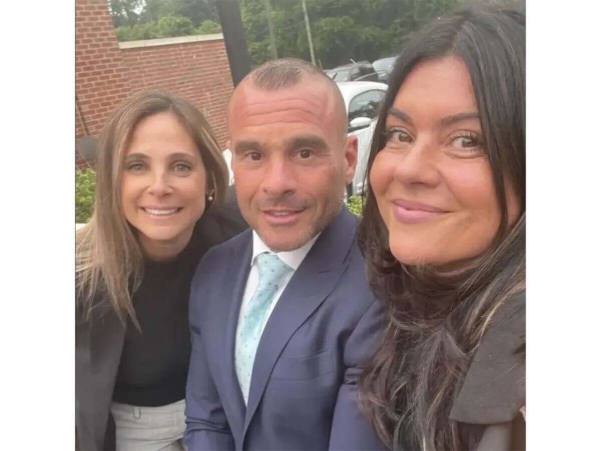 Caterina Skalaski, Frank Capone and Jacqueline Tobacco in 2023, when they won election to the Middletown school board, Capone and Tobacco for the second time.