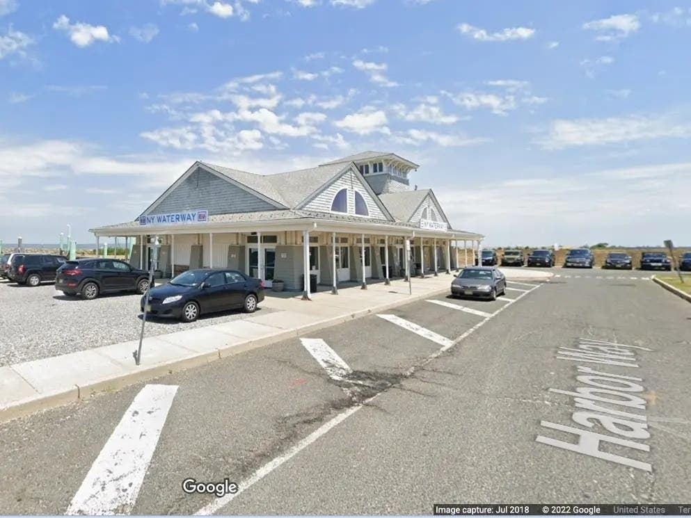 The Belford ferry building at 10 Harbor Way in Middletown.