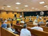 Residents at the Tuesday night meeting.