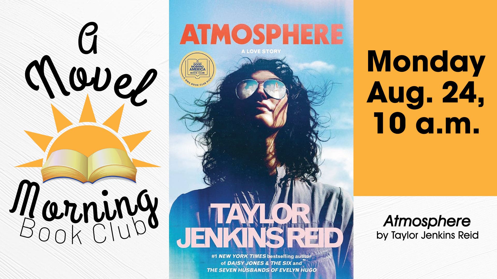 A Novel Morning Book Club: Atmosphere by Taylor Jenkins Reid