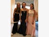 Warren Girl Scout Troop 65918 modeling some prom dresses.
