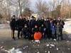 Bridgewater Police accepted township kids' challenge for a snowball fight.