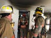 Clark firefighters responded to a kitchen fire at a township home on Tuesday morning.