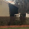 Franklin Township​ firefighters battled two separate house fires reported within an hour on Saturday.