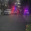 Franklin Township​ firefighters battled two separate house fires reported within an hour on Saturday.