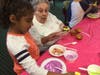 Children and seniors got together on Wednesday to have some Easter fun at Brandywine Living Princeton.