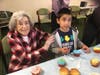 Children and seniors got together on Wednesday to have some Easter fun at Brandywine Living Princeton.