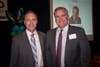 Somerset County and Plainfield YMCA President and CEO David M. Carcieri presents the Adult Award to David Islinger.