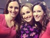 Gail Kingman and Lauren Vicari with Food Network host Giada De Laurentiis.