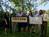 Far Hills Race Meeting donating to Life Camp in Pottersville.