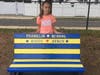 Clark resident and Cadette Girl Scout, Isabella Scipioni built two hardwood Buddy Benches as part of her effort to ​promote kindness and inclusion on the playground​.