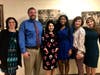 Rebecca Weisberg, DHIFI Ex. Director; James Oliver, Liberty Corner Principal; Meg Zucker, DHIFI Founder & President; Nia Franklin, Miss America 2019; Jenna Hawkswell, School Assistant Principal; Christina Bender, parent and DHIFI Board member.