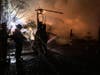 A fire that engulfed a home in the Liberty Corner section of Bernards Township on Friday night took about four hours for firefighters to bring under control​.