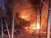 A fire that engulfed a home in the Liberty Corner section of Bernards Township on Friday night took about four hours for firefighters to bring under control​.
