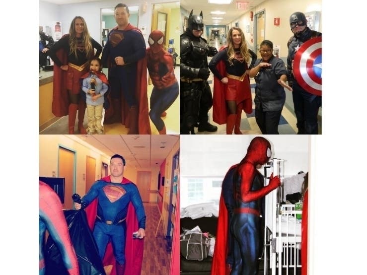 Whether Princeton Patrolman Chris Donnelly is dressed as a police officer by day or Superman by night he is indeed a superhero.