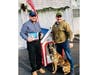 Scotch Plains father Lou DiBella turned his hobby into a wonderful gesture by building a patriotic doghouse for a police K9 in Hackettstown.