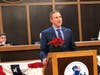 epublican Matthew Moench was sworn in as the new mayor of Bridgewater during the township's reorganization meeting on Wednesday. 