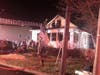 A fire ripped through a home in Raritan borough on Sunday night.