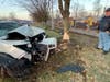  A trapped driver was rescued by Clark Firefighters following a crash on the Garden State Parkway on Friday morning.
