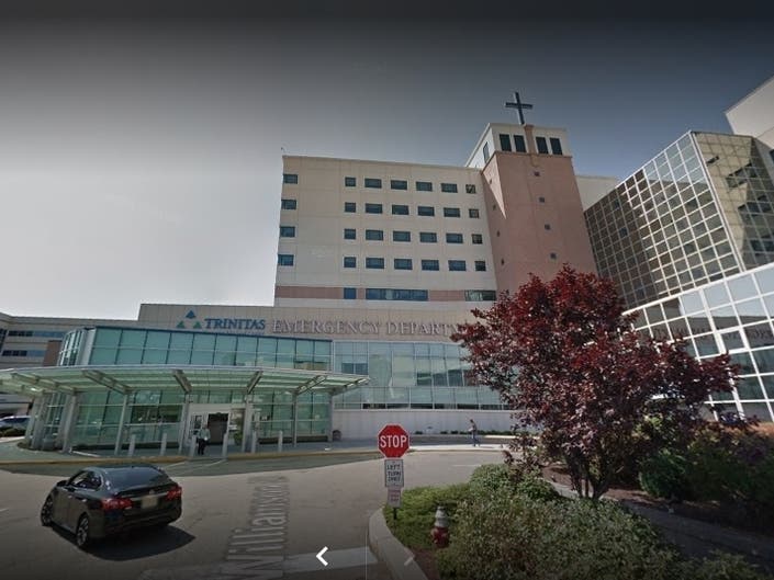 Triage Tents Set Up At Trinitas Medical Center Amid Coronavirus Clark