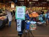 Extra hand sanitizer has been placed throughout Wegmans.