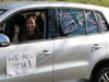 Princeton's Littlebrook School teachers staged a car parade on Friday to cheer up their students while following all of the best practices of social distancing amid the new coronavirus outbreak.