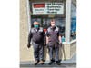 John Salvatore Senior and Junior are taking extra precautions to keep everyone safe and cars running at Salvatore Automotive Service in Middlesex amid the new coronavirus.