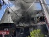 Two residents were injured in a three-alarm house fire in North Plainfield that had firefighters from three counties respond on Tuesday. Authorities are currently investigating the cause.