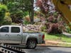 Authorities are questioning a person in connection with a "suspicious" fire that damaged three homes and displaced two families on Wednesday morning in North Plainfield, Somerset County Prosecutor Michael H. Robertson said.