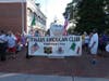 Many Italian Americans and members of UNICO rallied outside in favor of preserving the Christopher Columbus statue in Scotch Plains.