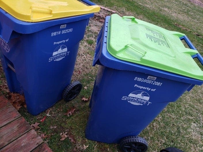 Recycling pickups for parts of Somerset County, including the Sunset Lake area of Bridgewater, are canceled Tuesday due to Tropical Storm Isaias​.