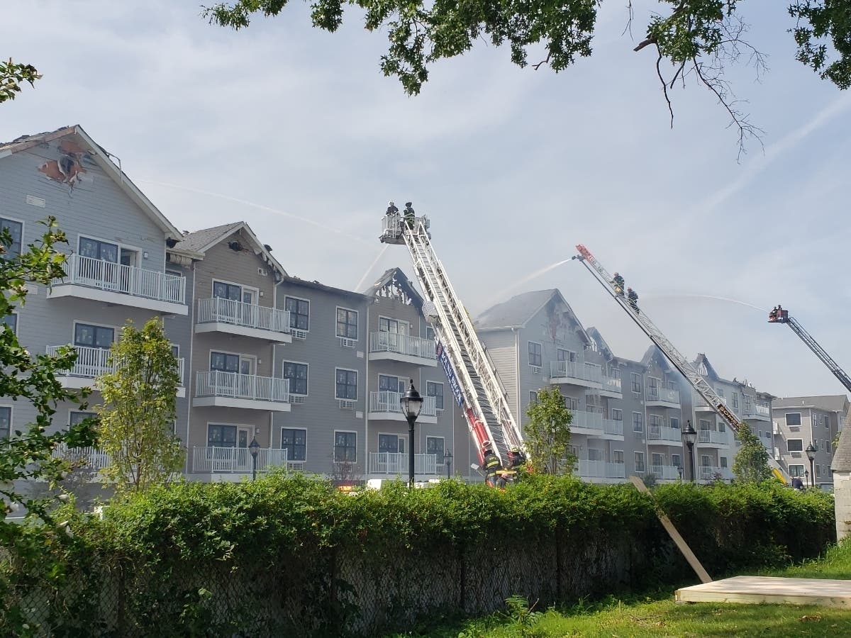 Massive Fire Rips Through New Somerville Apartments | Bridgewater, NJ Patch