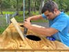 Eagle Scout Andrew Noviello designed, built, and positioned four clearly marked waste disposal stations around ​Washington Valley Park.