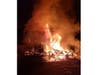 Firefighters battled a two-alarm house fire early Thursday morning on River Road in Hillsborough.