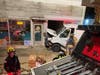 A van crashed into a Garwood storefront on South Avenue late Wednesday night.