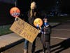 About 100 Scotch Plains and Fanwood students and parents came out on Monday night to protest the district's decision to switch to virtual learning for the next two months due to the spike in cases of the coronavirus.​