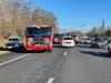 The Garden State Parkway was shut down in both directions following a serious crash in Clark.