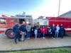 Pictured from left: Ben Fishman, Kris Jacoby, Jake Anderson, Jason Ryan, Chief Allen Tweedle, Glen Miller, Owen Vaughn, LT Jim Gregory, Rich Herrera, Hanna Miller, Capt Brent Gregory, LT Lou Petruzzelli 