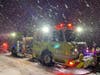 In the Bedminster-Far Hills area, a plow truck reportedly caught on fire on Interstate-78 West.