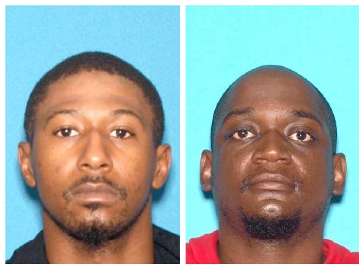 From left: Todd C. Smith, 30, of Truman Drive, Edison, and Tayyab A. Ware, 30, of Meadowbrook Drive, Augusta, Georgia were charged in connection with the shooting death of Denny Sanchez, 34 of Franklin Township.