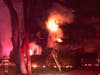 The fire at a home at 244 N. Martine Avenue in Fanwood.