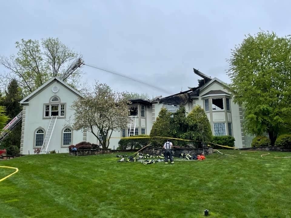 2 Firefighters Injured At Mother's Day House Fire In Bridgewater ...