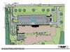 The new plan showing the expanded parking lot.