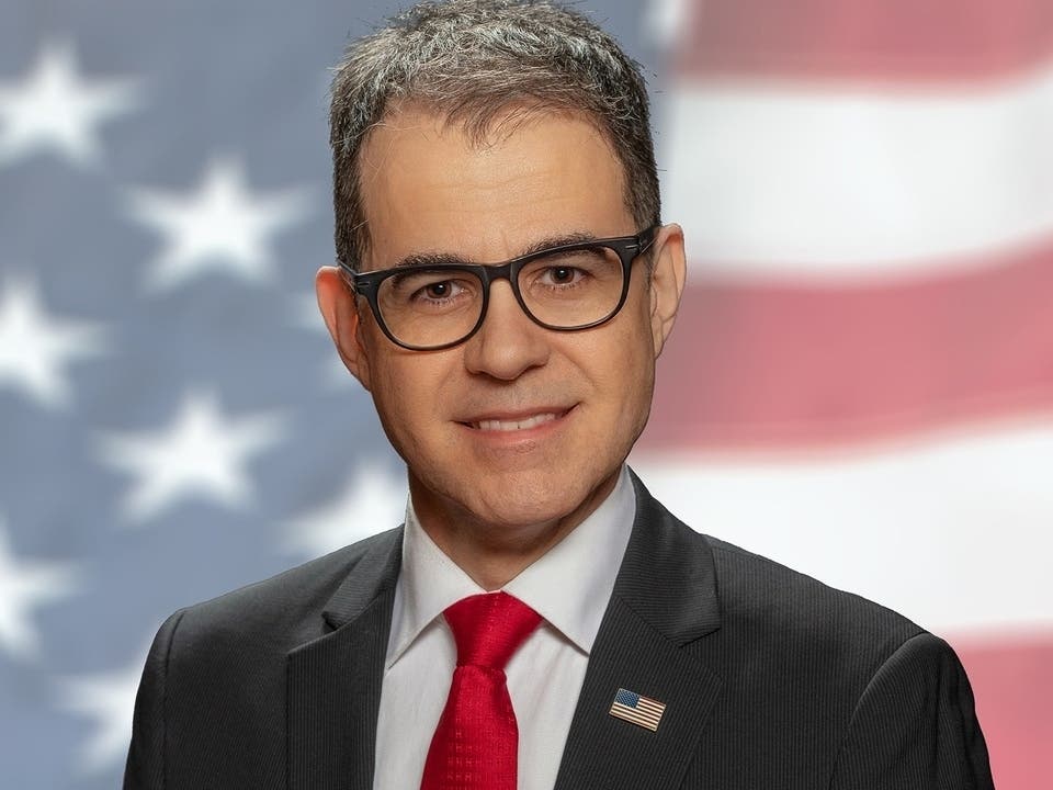 Filipe Pedroso, 50, is one of three Republican candidates running.