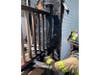 The fire had spread onto and up the back of the home and into the dryer venting causing smoke inside the home.