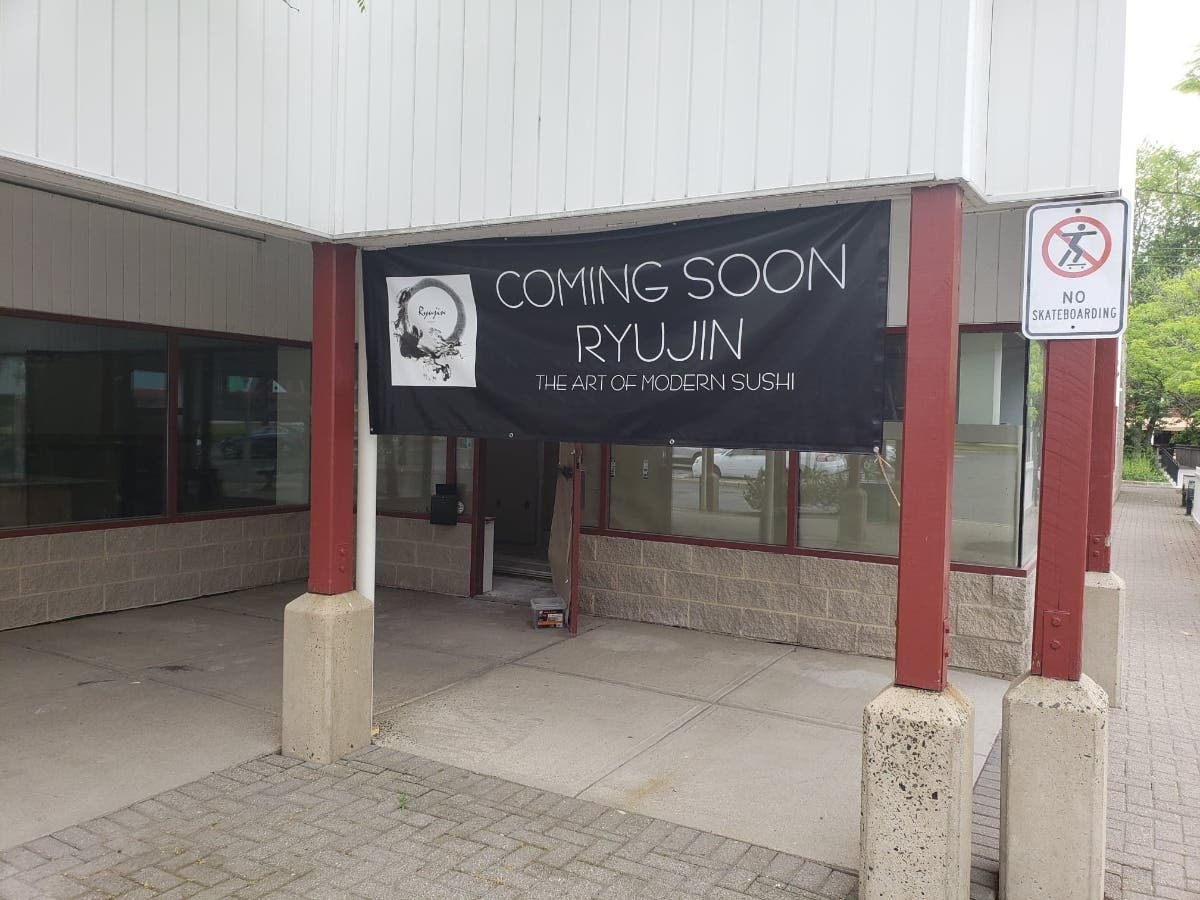 Ryujin, the art of modern sushi, is located in the Bridgewater Shops strip mall off Prince Rodgers Avenue.