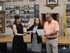 Patrol Officer Giovannina Prisco was the fourth woman to be sworn into the Clark Police Department.