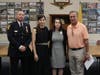 Patrol Officer Giovannina Prisco was the fourth woman to be sworn into the Clark Police Department.